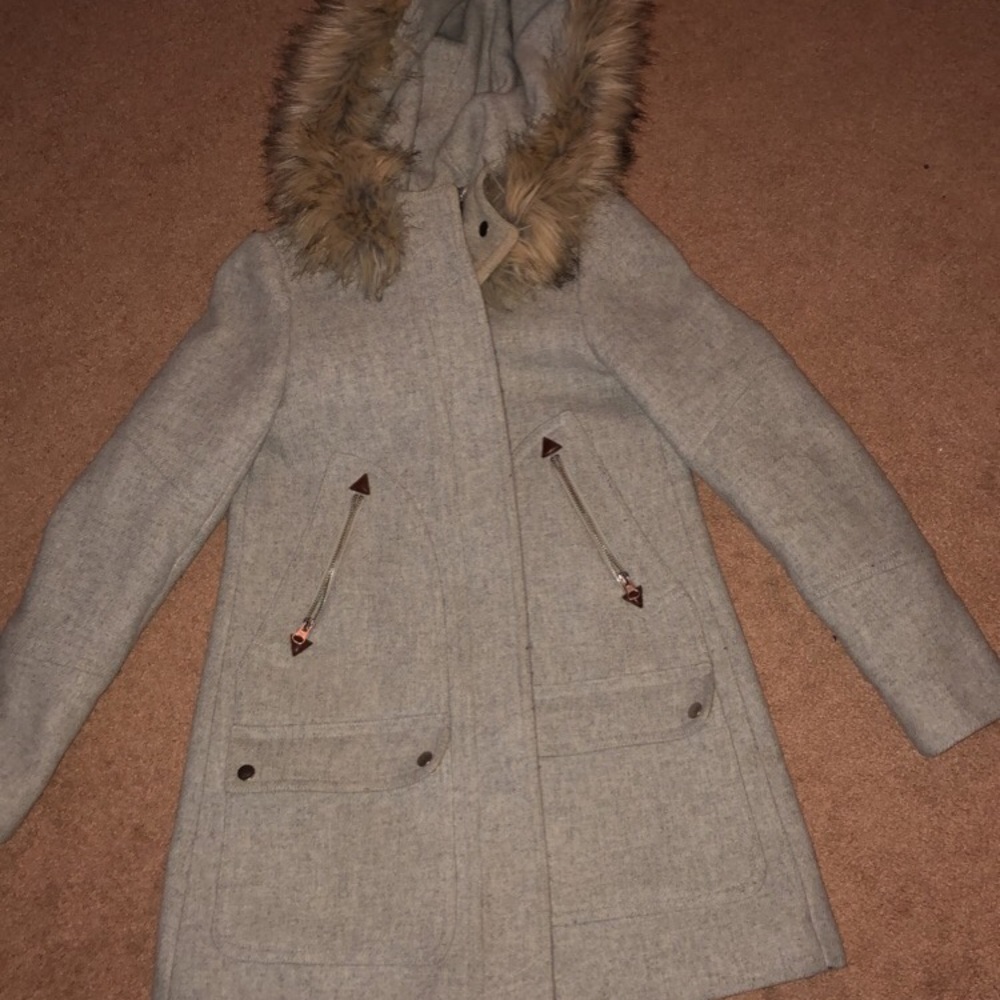Jcrew grey amazing jacket